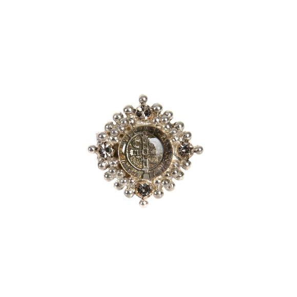 VIRGINS SAINTS & ANGELS VSA Petite Cloister San Benito Ring Size 6 - Picture 1 of 8